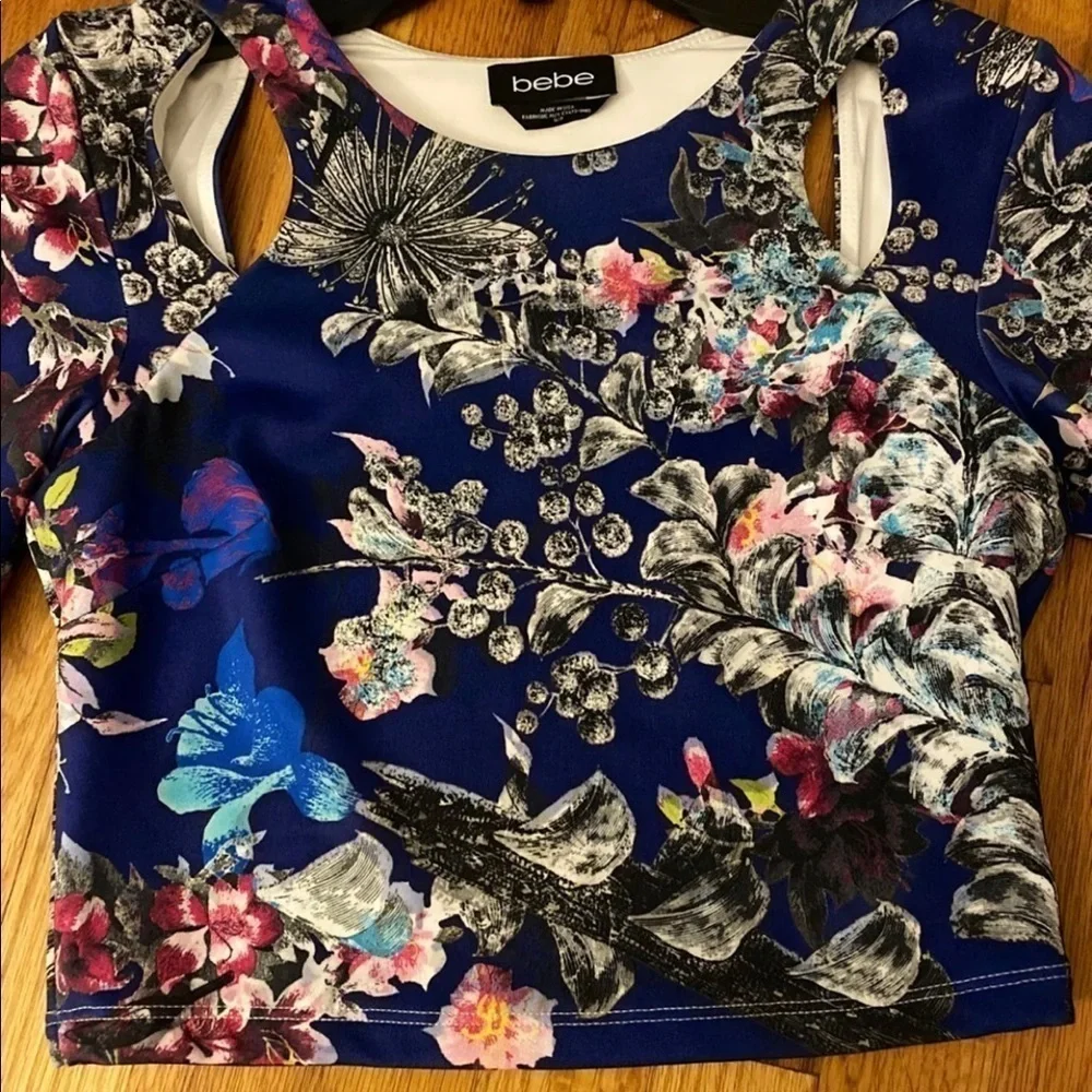 Bebe Crop Top & Matching Skirt